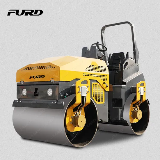 Дорожный тандемный виброкаток FURD FYL-1400 на Kubota