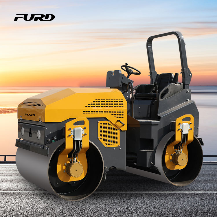 Флагманский тандемный виброкаток FURD FYL-1400, 4 тонны